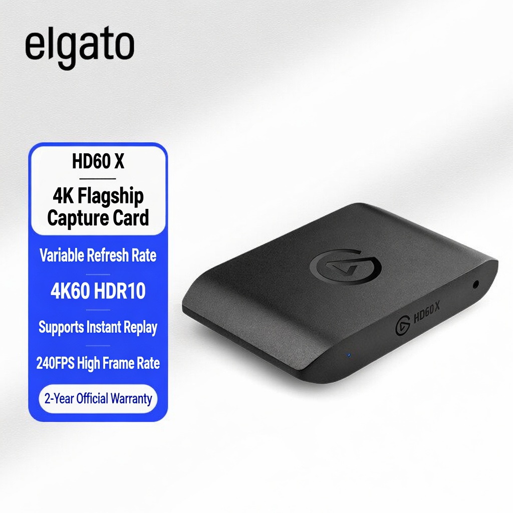 Elgato Stream Deck - Elgato HD60 X 4K60 HDR10 Video