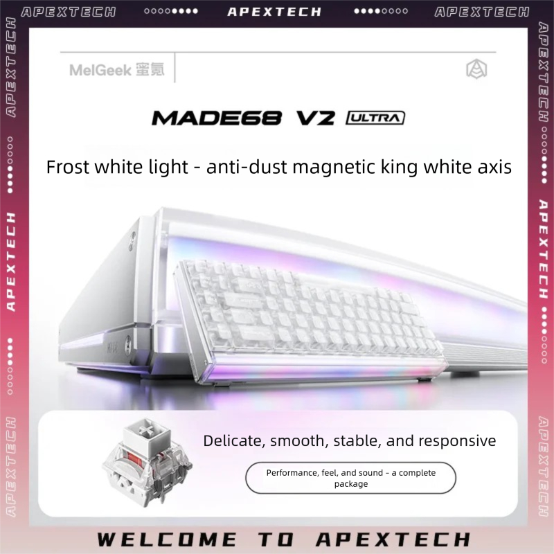 Esports Gaming Kings - MelGeek MADE68 V2 ULTRA Magnetic Keyboard