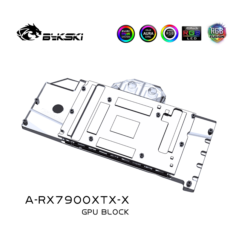 Bykski A-RX7900XTX-X Water Blo - Amd Vga Rx 7900 Xtx 评论和价格