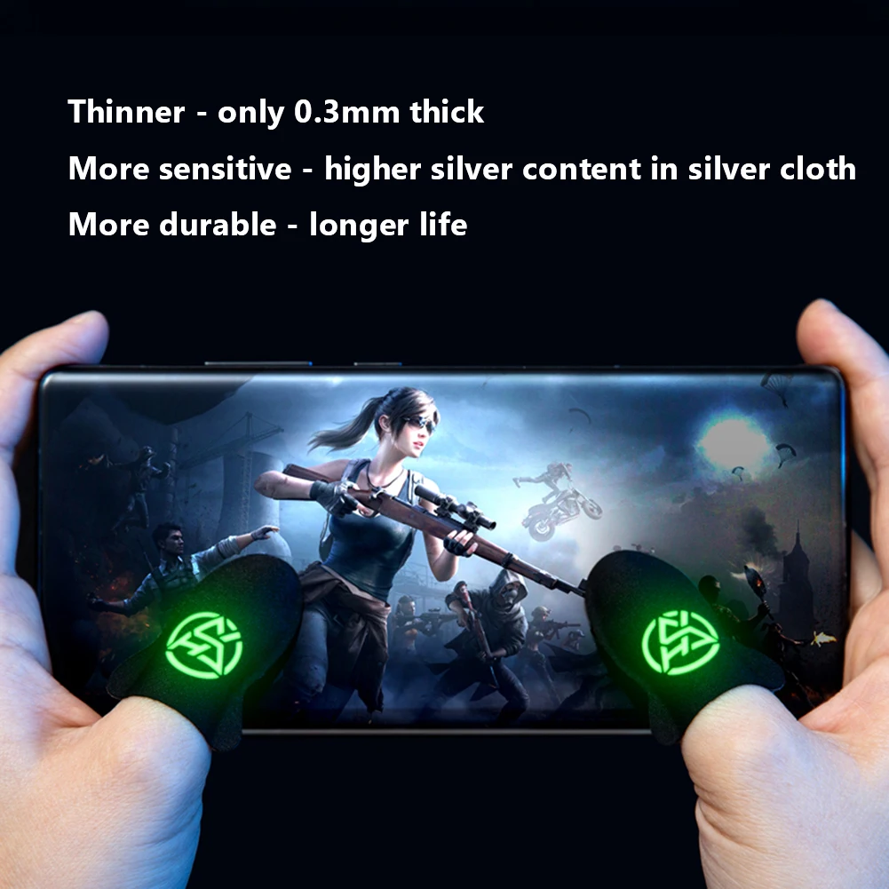 6Pcs Mobile Game Fingertip Glo - Esports Gaming Gloves 评论和价格