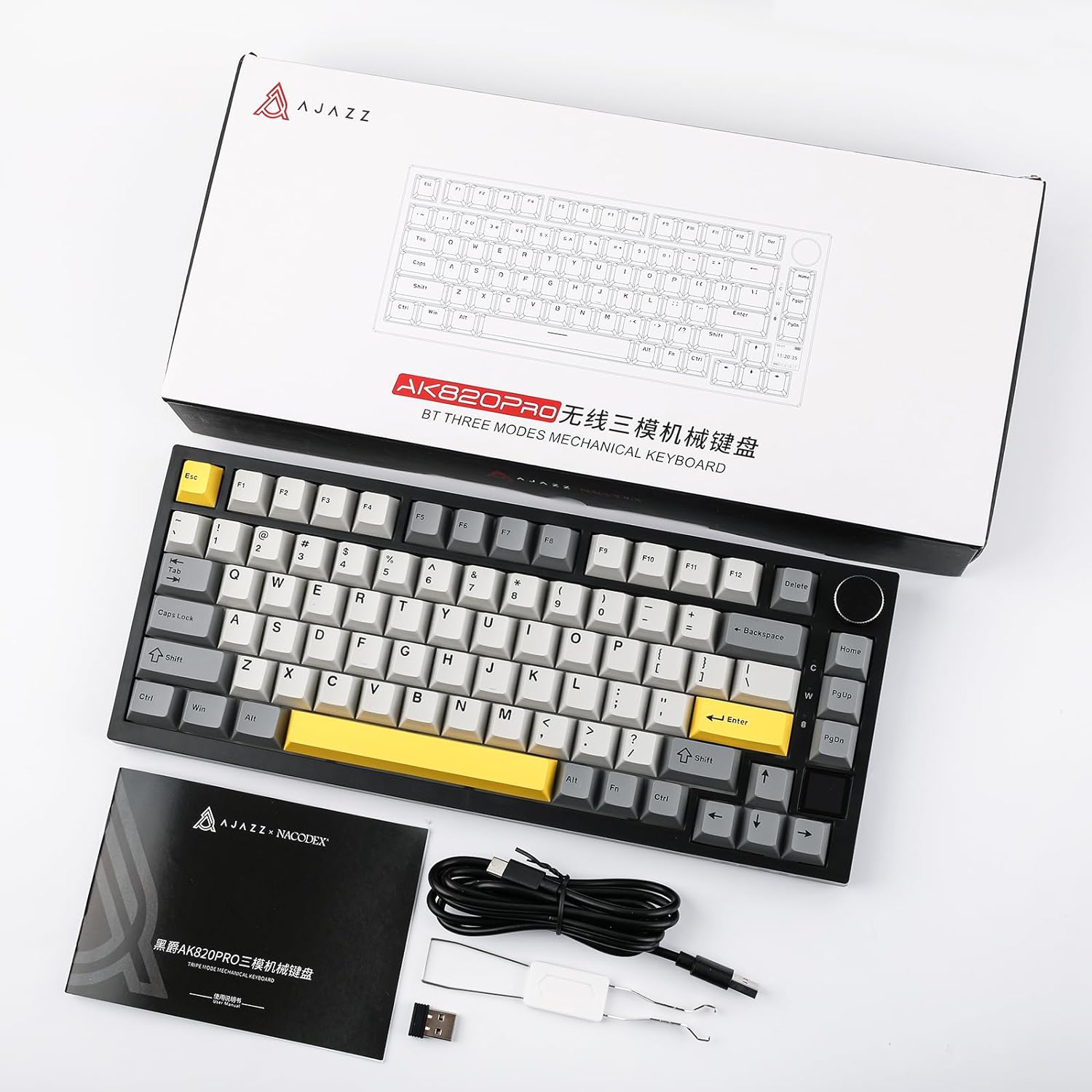 Ajazz AK820 Pro Gaming Mechani - Elgato Stream Deck 评论和价格