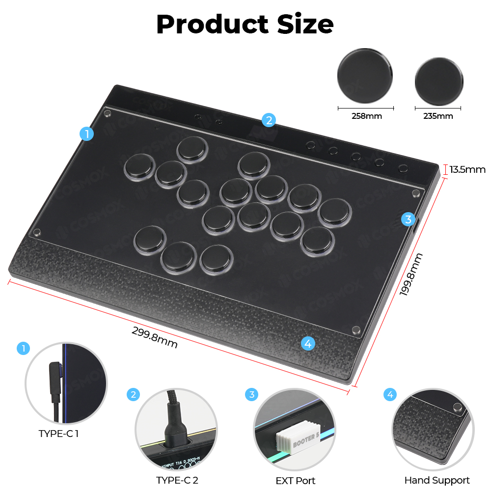Haute42-COSMOX C16 Leverless C - Controller Analog Stick 评论和价格