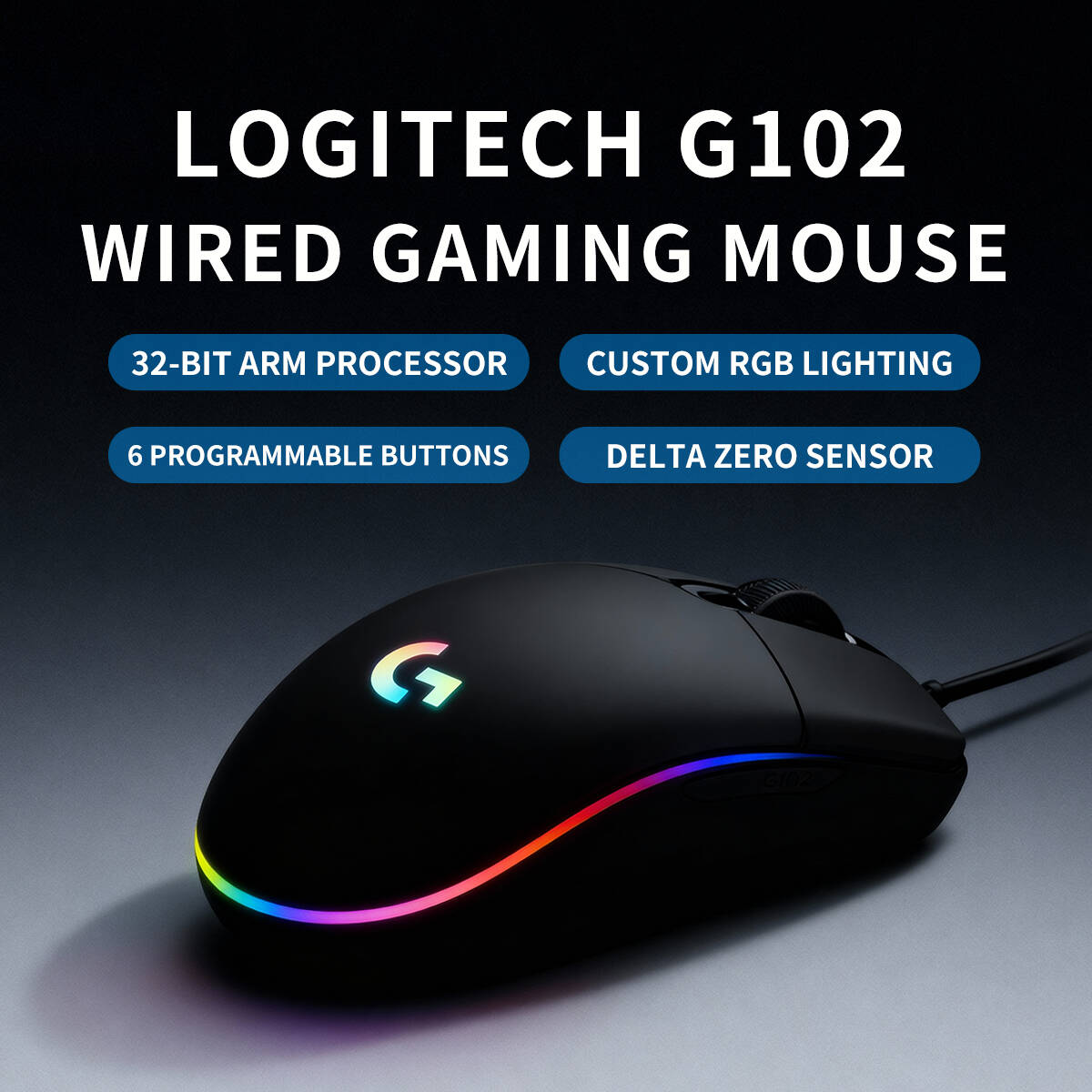 Logitech G102 Prodigy Gaming M - Esports Online Gaming 评论和价格