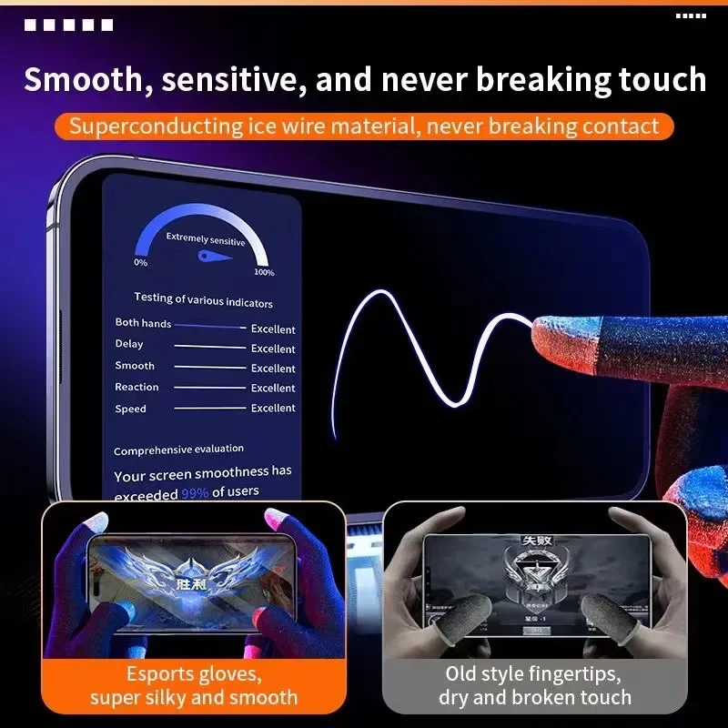 1 Pair NEW E-Sports Mobile PUB - Esports Gaming Gloves 评论和价格