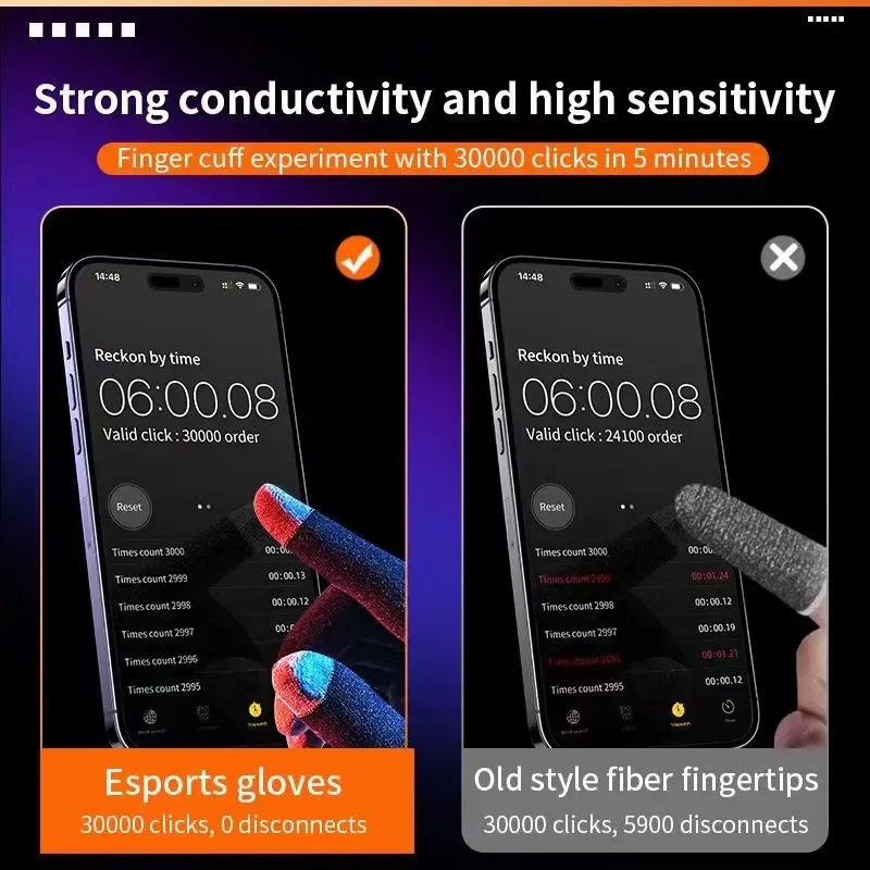 1 Pair NEW E-Sports Mobile PUB - Esports Gaming Gloves 评论和价格