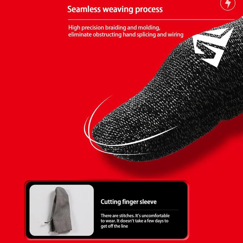 2pcs Fingertip Sleeve Esports  - Esports Gaming Gloves 评论和价格
