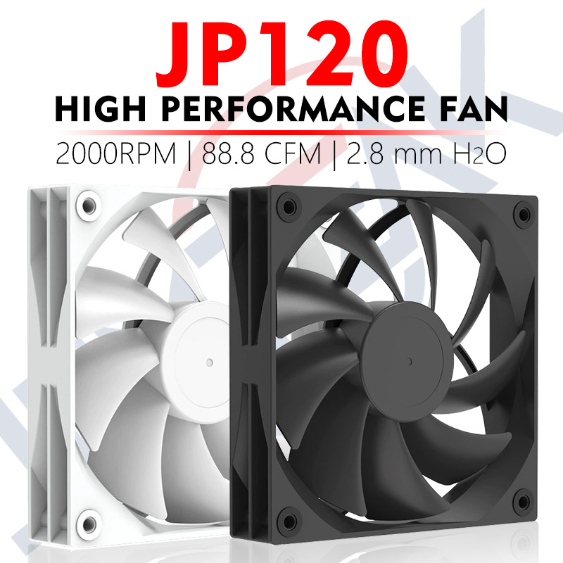 JUMPEAK JP120 120mm Fan 2000RP - Esports Gaming Fan 评论和价格