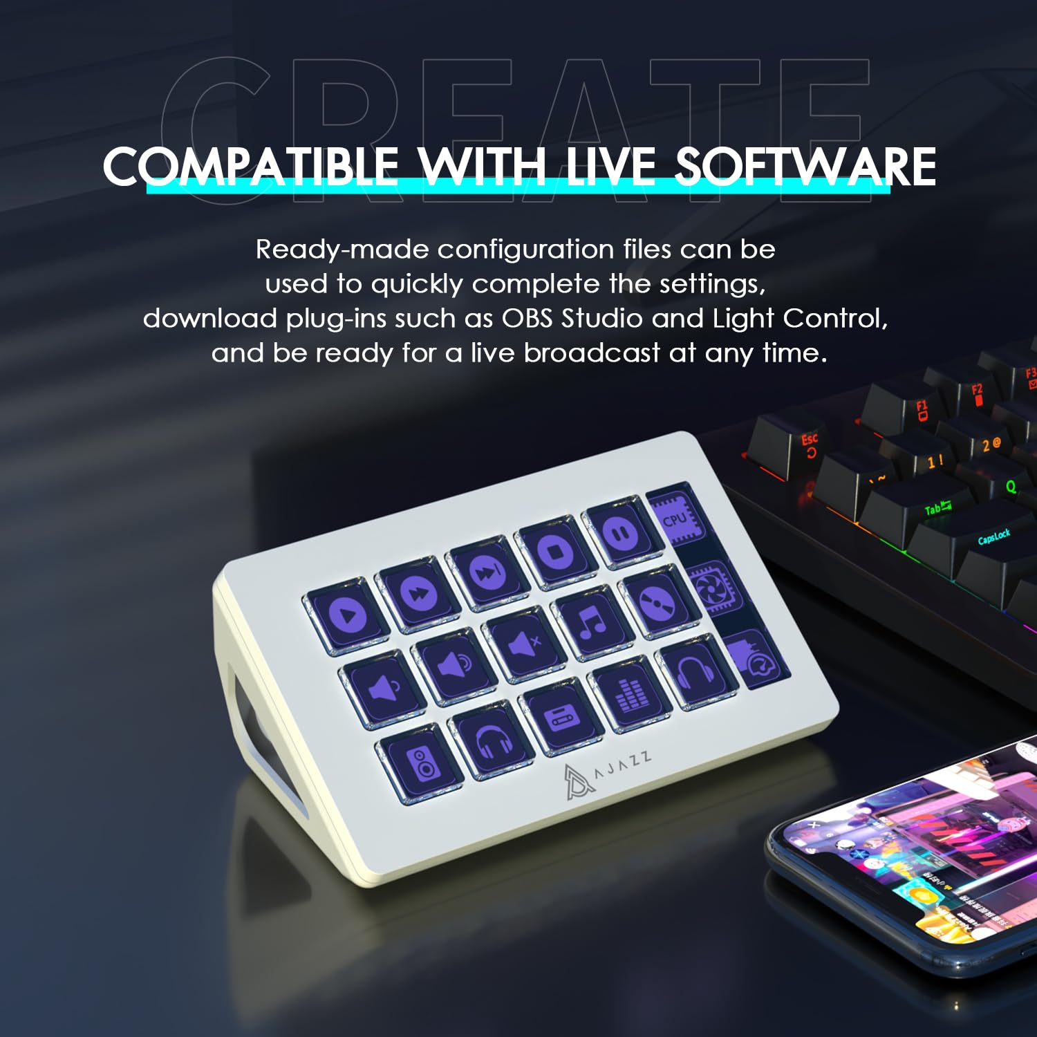 ATTACK SHARK x AJAZZ AKP153 ST - Elgato Stream Deck 评论和价格