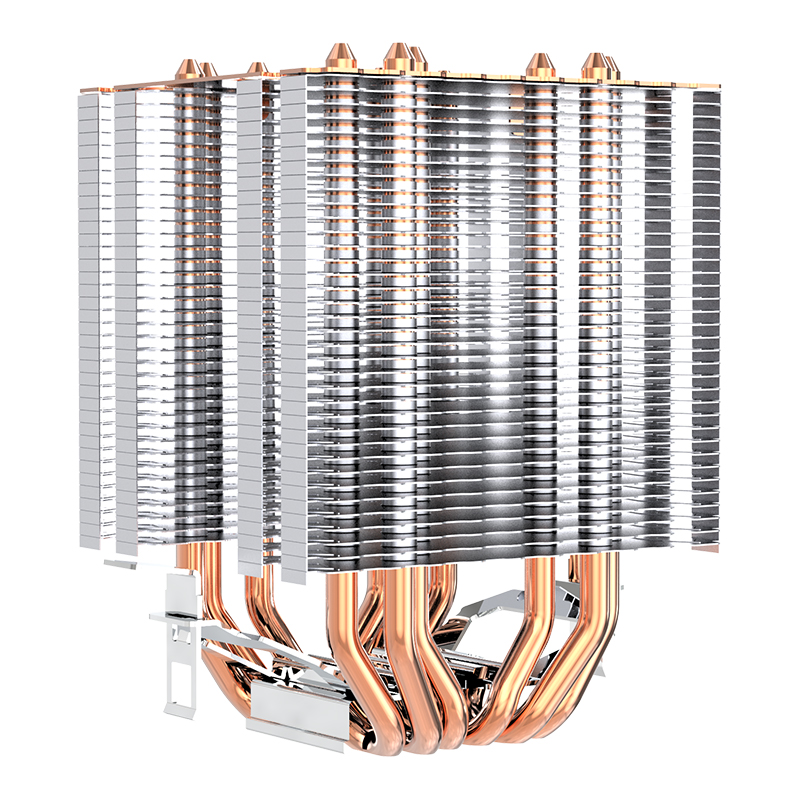 6 Heat Pipe CPU Cooler 4Pin PW - Esports Gaming Fan 评论和价格
