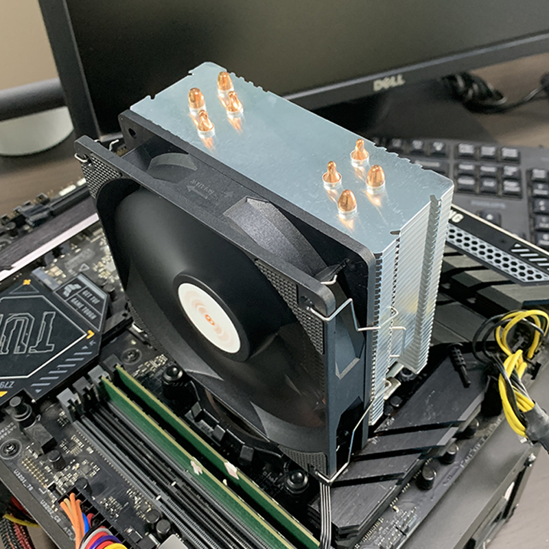X99 Tower CPU Cooler 4 Heatpip - Esports Gaming Fan 评论和价格