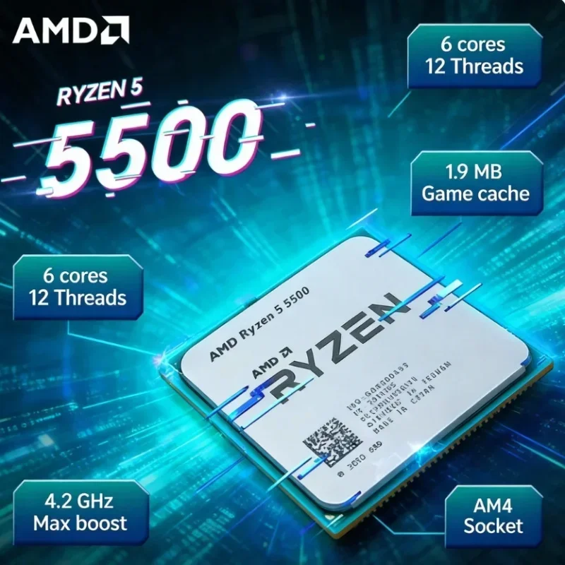 AMD Ryzen 5 5500 E Sports Onli - Esports Online Gaming 评论和价格