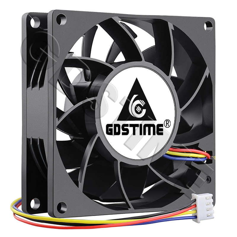 Gdstime DC 5V 12V 24V Fan 80mm - Esports Gaming Fan 评论和价格