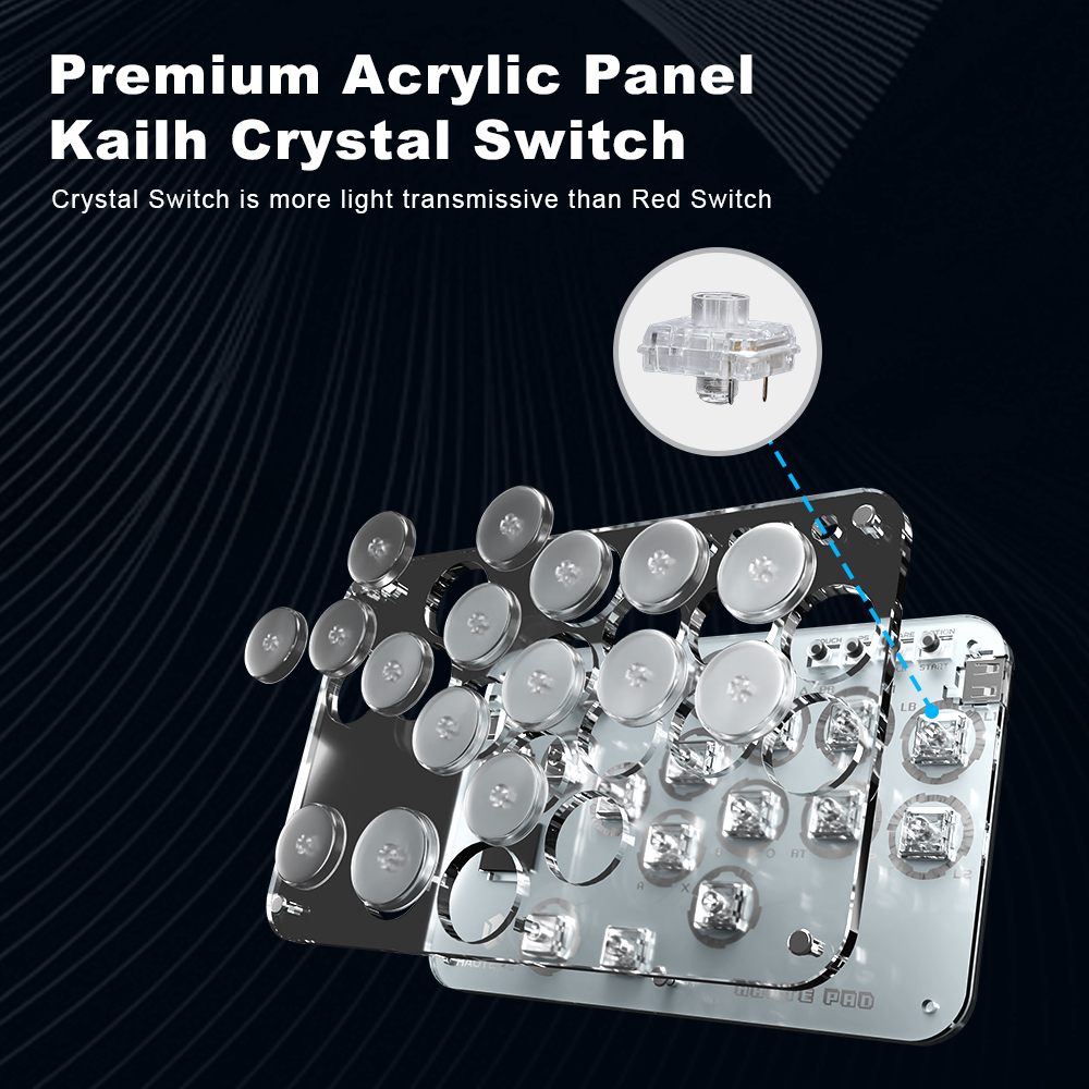 Haute42 Arcade Joystick Hitbox - Controller Analog Stick 评论和价格