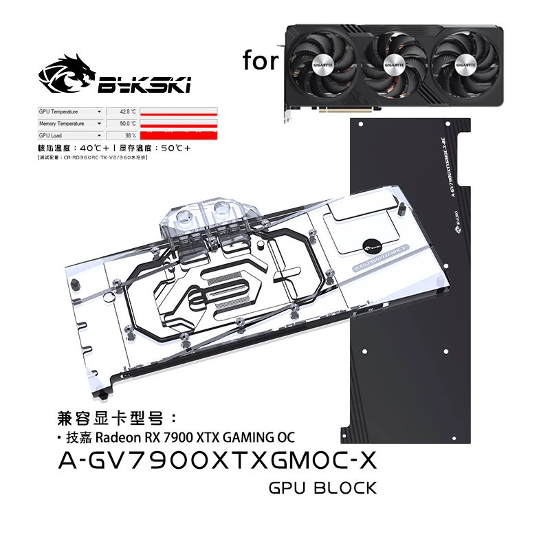 Bykski A-GV7900XTXGMOC-X Water - Amd Vga Rx 7900 Xtx 评论和价格