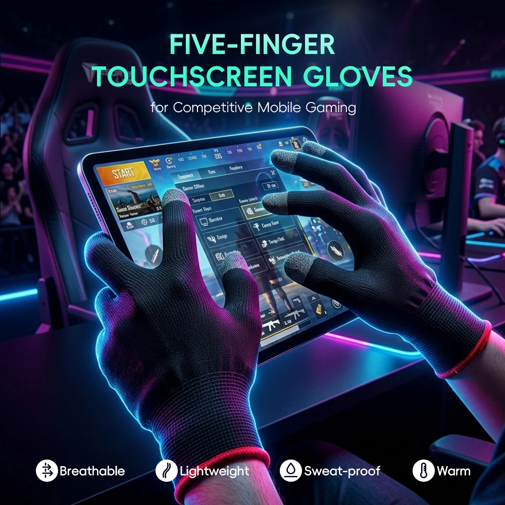 Data Frog Mobile Gaming Gloves - Esports Gaming Gloves 评论和价格