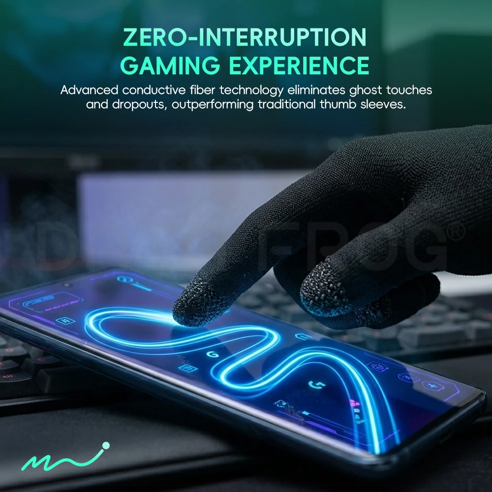 Data Frog Mobile Gaming Gloves - Esports Gaming Gloves 评论和价格