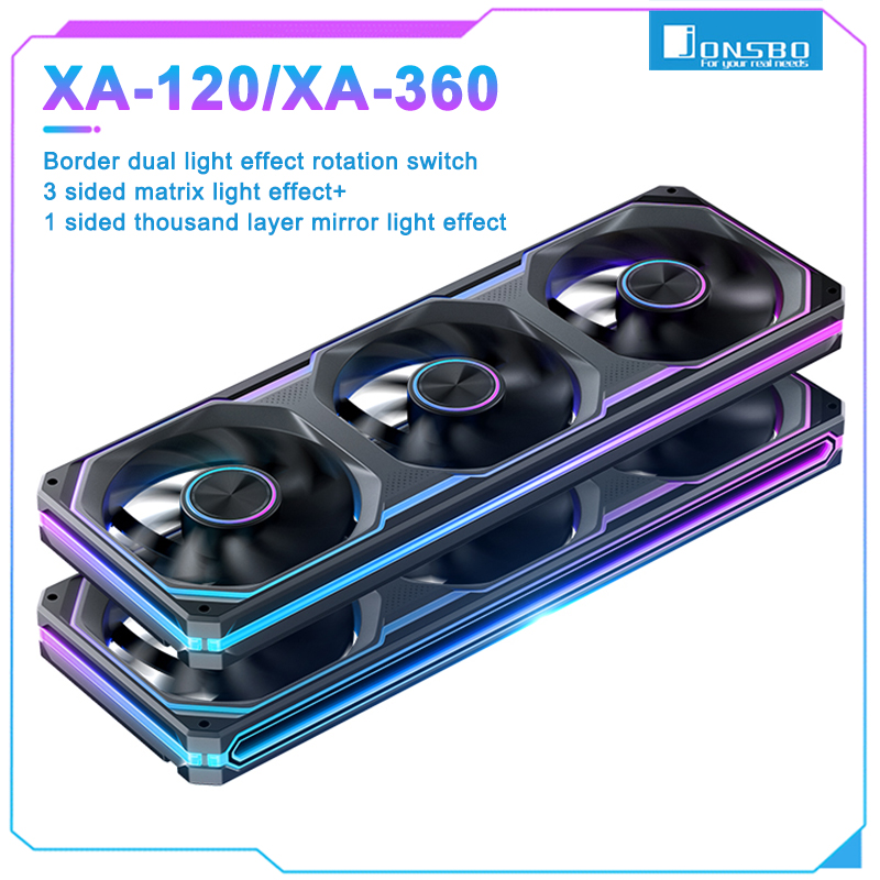 JONSBO XA-120 XA-240 XA-360 12 - Esports Gaming Fan 评论和价格