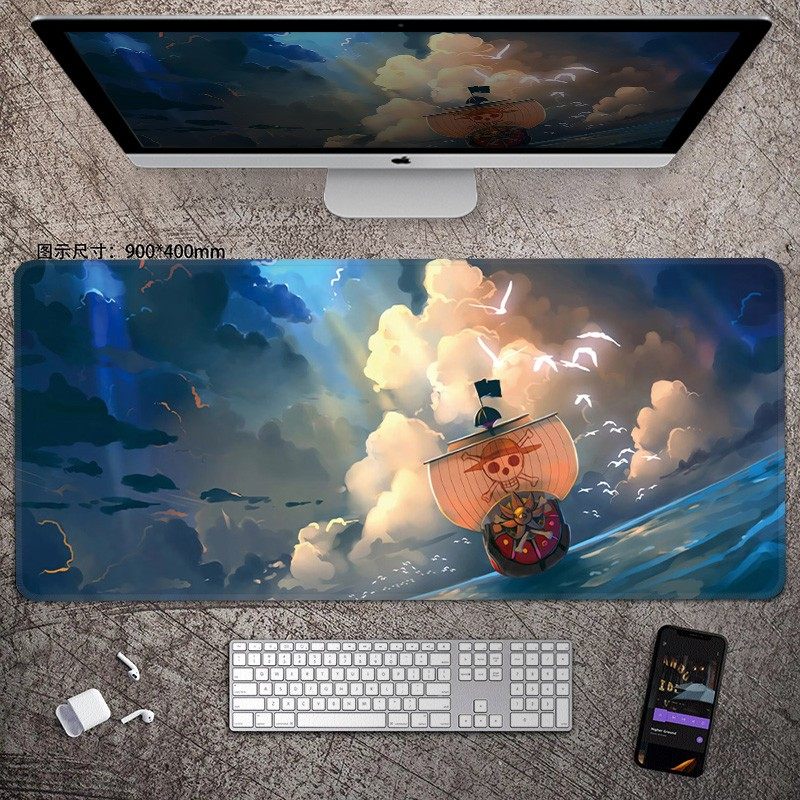 Animation ONE PIECE Leather Mo - Esports Gaming Mouse Pad 评论和价格