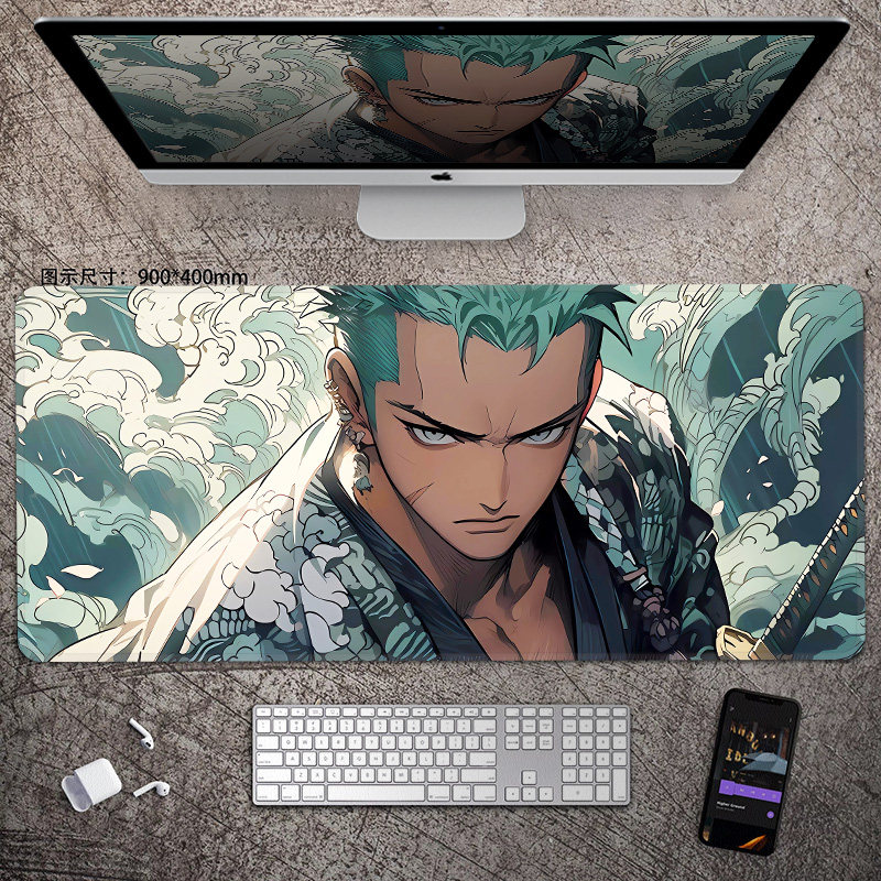 Animation ONE PIECE Leather Mo - Esports Gaming Mouse Pad 评论和价格