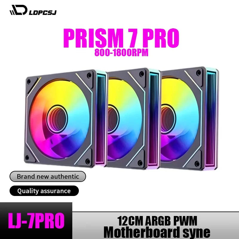 LDPCSJ Prism 7 PRO ARGB PC Cas - Esports Gaming Fan 评论和价格