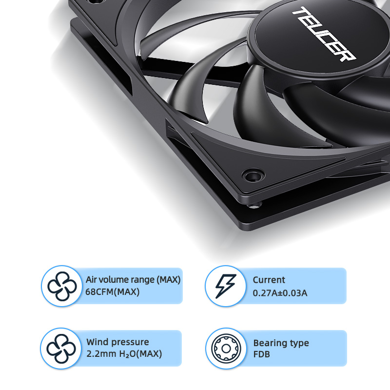 Teucer UT-12015 Ultrathin 15mm - Esports Gaming Fan 评论和价格